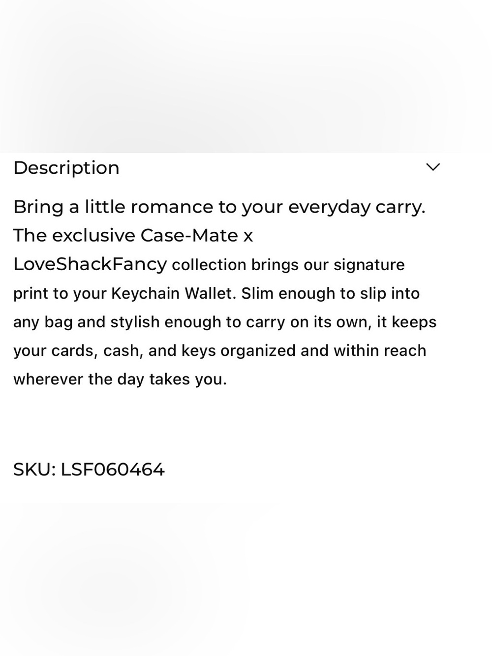 LoveShackFancy🎀Keychain Wallet - Picture 10 of 11